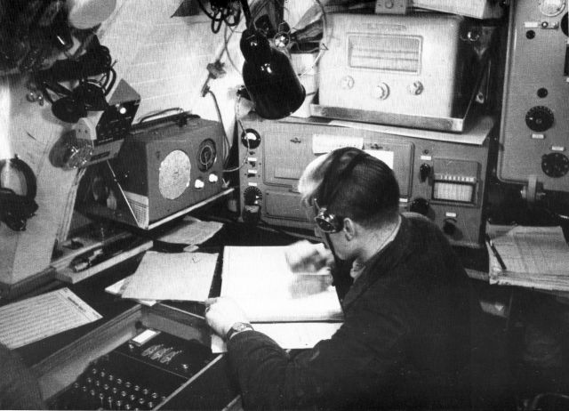 Local radio de l'U-124 en Mars 1941