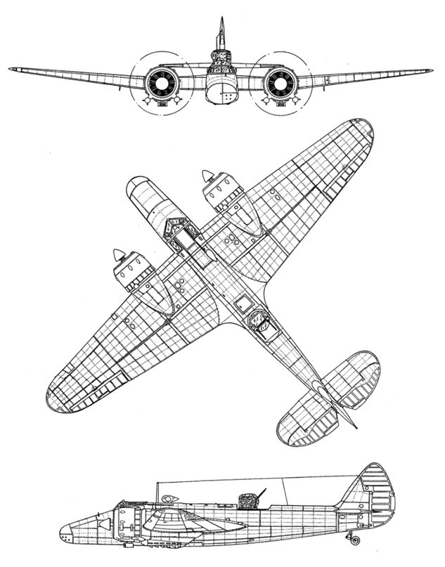 Plans du Bristol Bisley