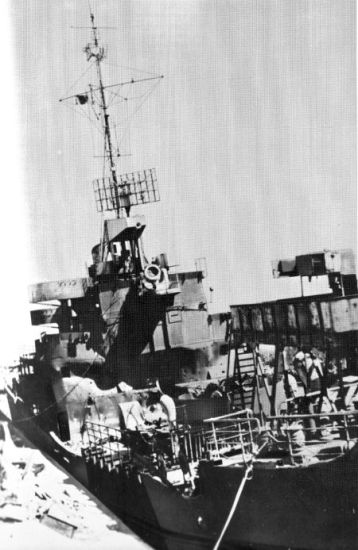 Epave du Sperrbrecher 185 ex Hansburg à Wilhemshaven