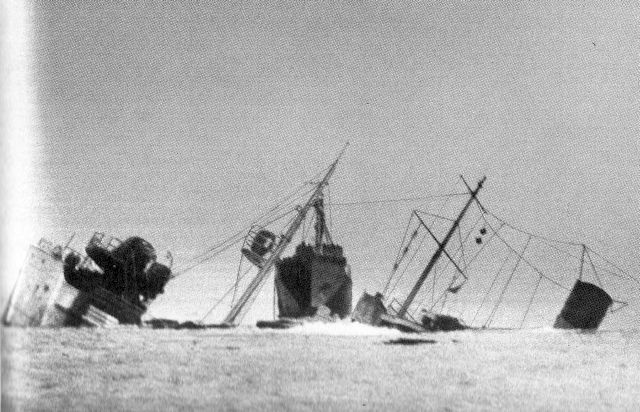 Sperrbrecher 166 ex Schirmeck coulé le 30 Mai 1942