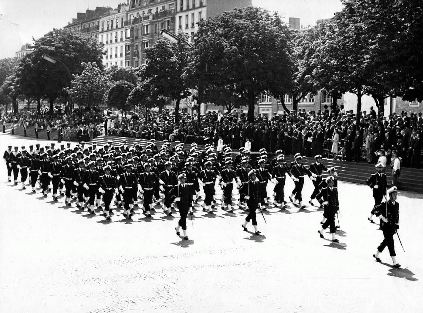 Défilé de l'Indomptable en 1975