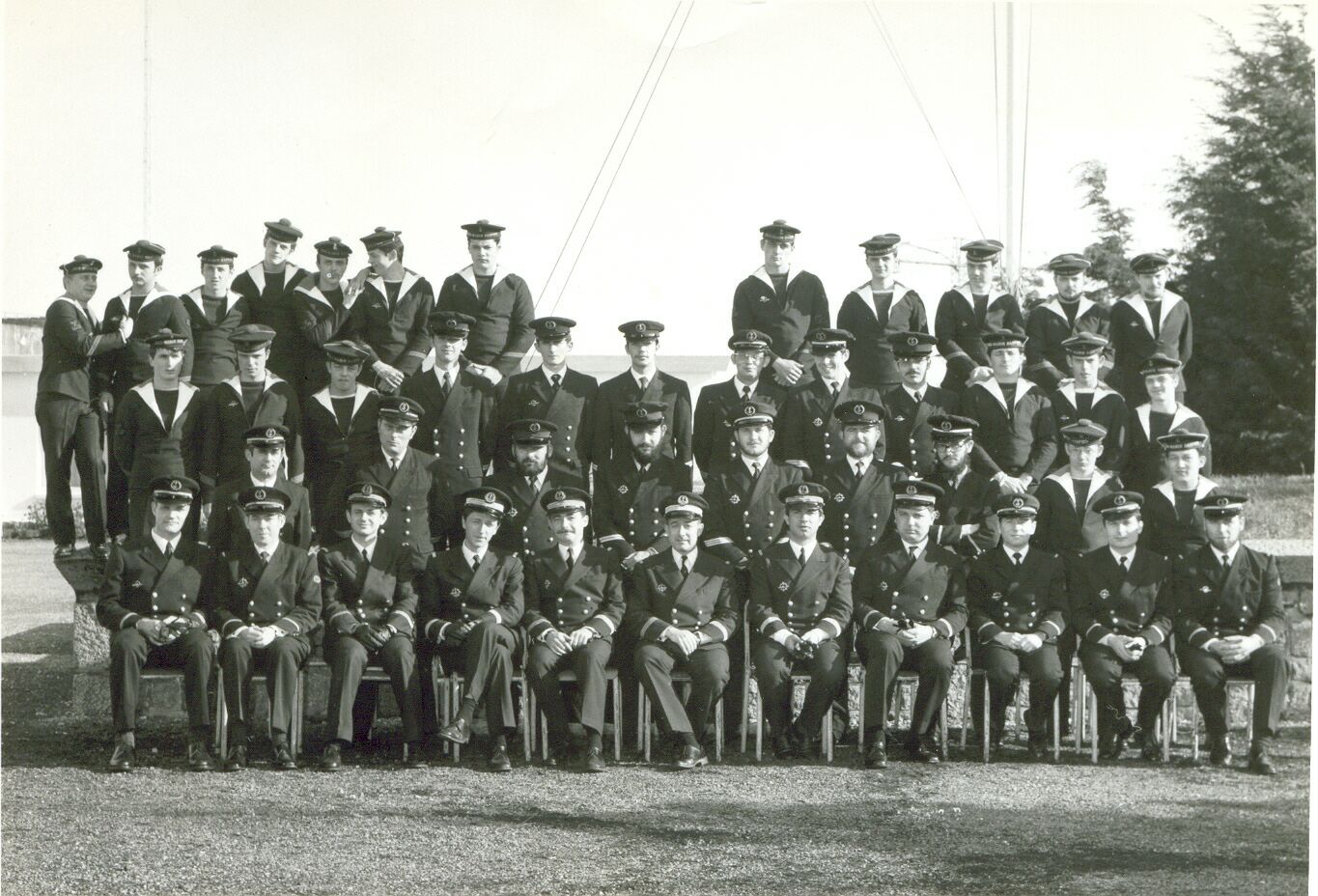 L'Equipage du Dauphin en 1974