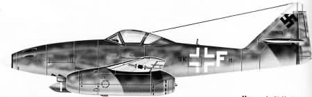 Messerschmitt Me-262a-2a