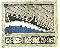 Badge du Sous-Marin Henri Poincaré