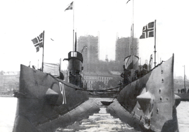 Sous-marins Norvégiens © http://www.mil.no/sjo/keskdr/undervann/start/historie/