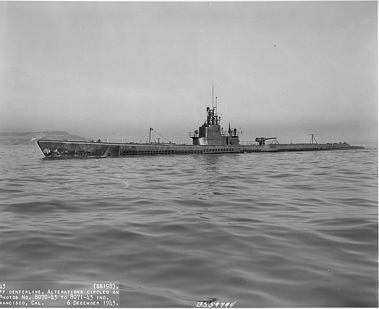 U.S.S. Tambor © NARA