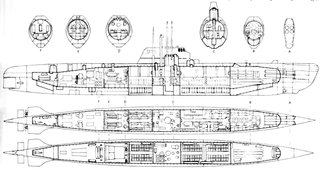 Plans du Wilhelm Bauer (© Eberhard Rössler)