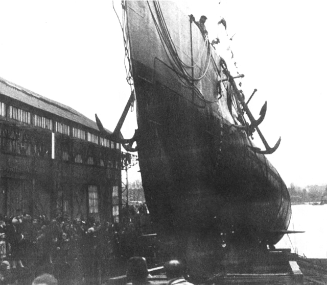 Lancement de l'Andromède (© NAVALE NANTES)