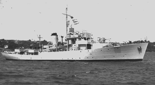 H.M.S. Arbutus (© BfZ)