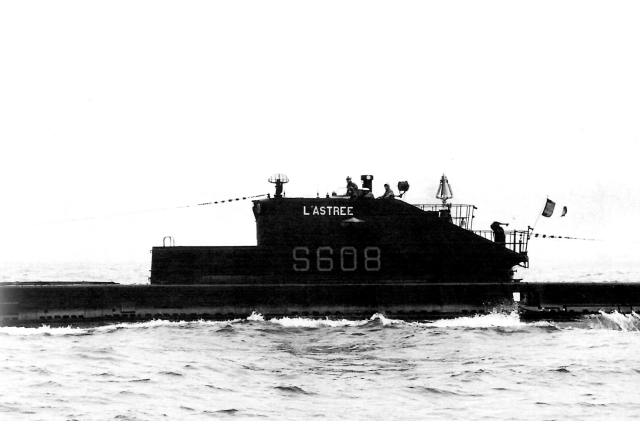L'Astrée en 1956 (© DCAN Lorient)