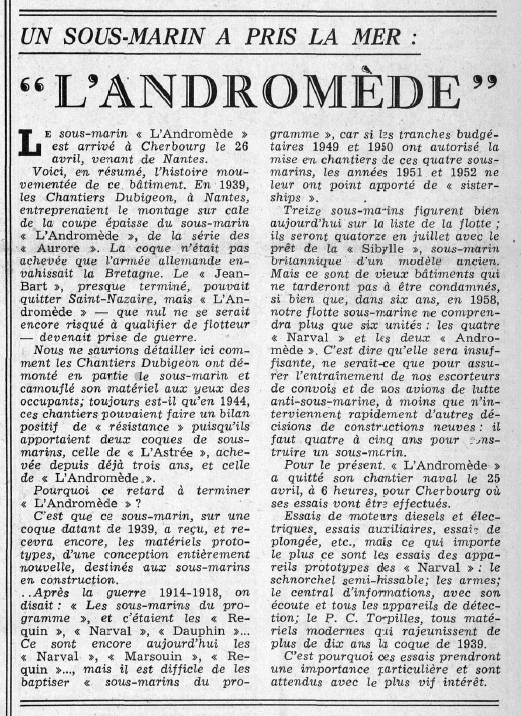 Cols Bleus n°259 du 09 Mai 1952 (© Cols Bleus)