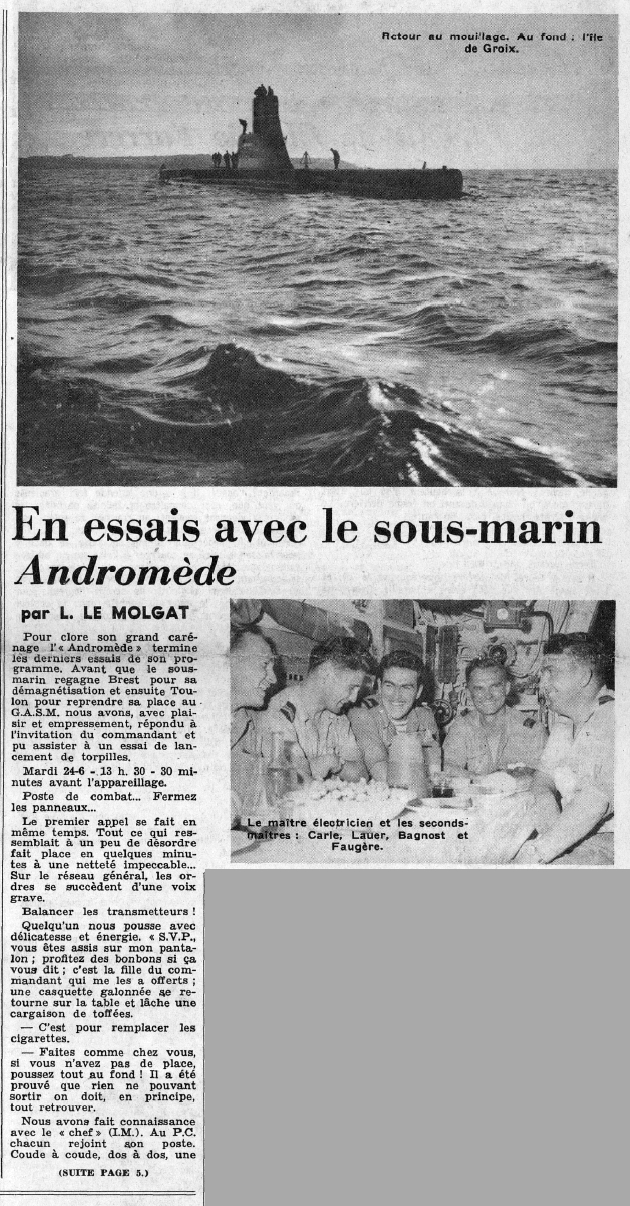Cols Bleus n°501 du 05 Juillet 1958 (© Cols Bleus)
