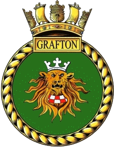 Badge du H.M.S. Grafton