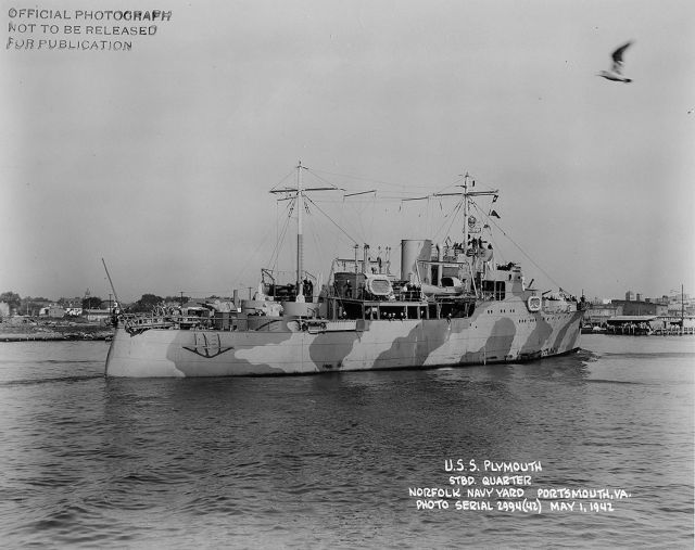USS Plymouth (© David Buell - NavSource Naval History)