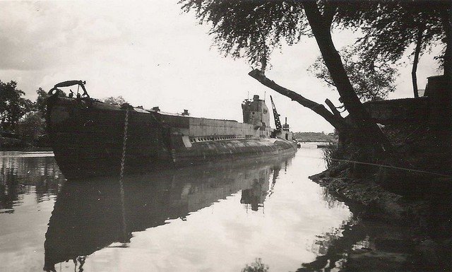 Le Pégase dans la rivière de Saïgon