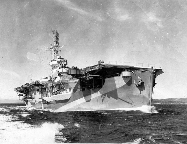 Porte-avions d'escorte H.M.S. Rajah