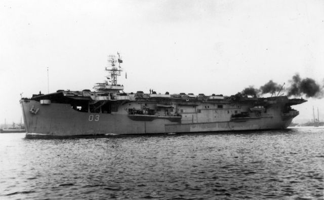 Porte-avions d'escorte H.M.S. Ranee