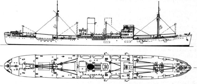 Silhouette du HSK 2 Atlantis