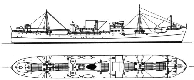 Silhouette du M.S. Füsilier