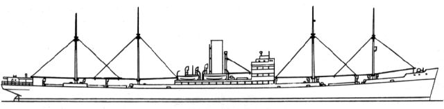 Silhouette du M.S. Regensburg