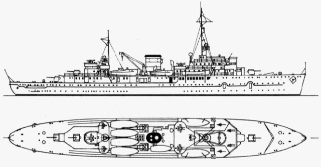 Silhouette du Saar en 1945