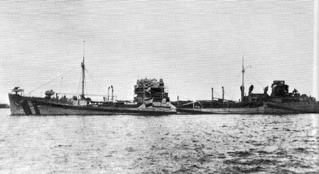 Le Dithmarschen sert de de navire de ravitaillement naval dans la mer Baltique vers la fin de la guerre, probablement en pr&eacute;paration de &laquo; l'affaire Wallenstein &raquo;